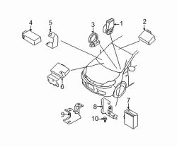 Mazda 5  Module | Mazda OEM Part Number EG24-67-5DZB