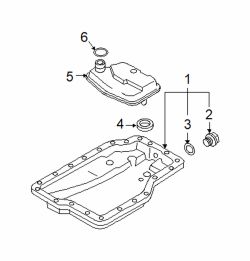 Mazda 5  Drain plug washer | Mazda OEM Part Number 9956-41-400