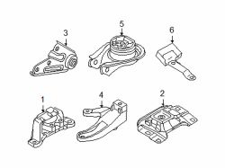 Mazda 5 Left Side mount | Mazda OEM Part Number CC29-39-070