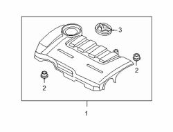 Mazda 5  Cover | Mazda OEM Part Number L3K2-10-2F0C