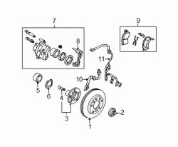 Mazda 5 Left Mount bracket | Mazda OEM Part Number BP4S-33-281C