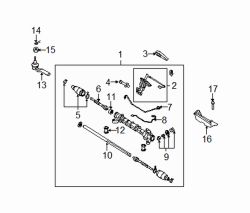 Mazda 5  Boot | Mazda OEM Part Number BP4L-32-12X