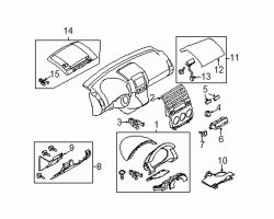 Mazda 5  Lower panel | Mazda OEM Part Number CC29-64-280A-02