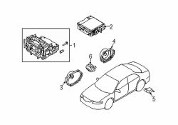 Mazda 5 Left Tweeter | Mazda OEM Part Number C239-66-960A