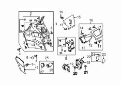 Mazda 5  Upper plate | Mazda OEM Part Number CD84-64-36X-34