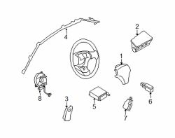 Mazda 5 Left Side impact sens | Mazda OEM Part Number C236-57-KC0