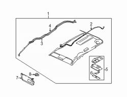 Mazda 5  Dome lamp | Mazda OEM Part Number C235-51-310-75