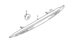 Mazda 5  High mount lamp | Mazda OEM Part Number C235-51-580D