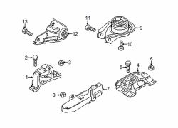 Mazda 5  Trans mount | Mazda OEM Part Number BBM5-39-070C