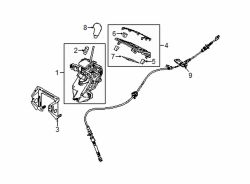 Mazda 5  Shift panel cover | Mazda OEM Part Number C513-64-393