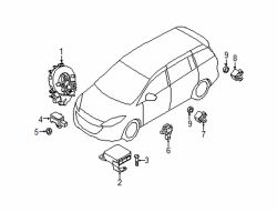 Mazda 5  Diagnostic unit bolt | Mazda OEM Part Number 9945-90-616