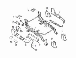 Mazda 5 Left Lower cover | Mazda OEM Part Number CC43-88-1J8-02