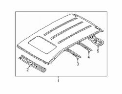 Mazda 5  Rear header | Mazda OEM Part Number C513-70-700B