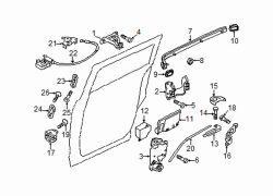 Mazda 5 Left Locator bolt | Mazda OEM Part Number 9M66-00-620B
