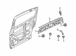 Mazda 5 Left Stopper | Mazda OEM Part Number C513-73-8D5A