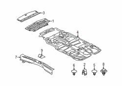 Mazda 5  Compartment | Mazda OEM Part Number CC43-68-8MXC-00