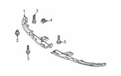 Mazda CX-7 Left Spoiler nut | Mazda OEM Part Number C274-50-133
