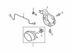 Mazda CX-7 Right Mount bracket screw | Mazda OEM Part Number 9986-50-516