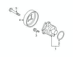 Mazda CX-7  Water pump bolt | Mazda OEM Part Number 9XG1-67-357L