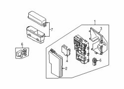 Mazda CX-7  Fuse & relay box | Mazda OEM Part Number EG21-66-760B