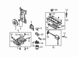 Mazda CX-7  Oil pan bolt | Mazda OEM Part Number 9XF0-02-247L