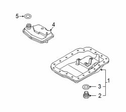 Mazda CX-7  Drain plug | Mazda OEM Part Number FS50-21-249