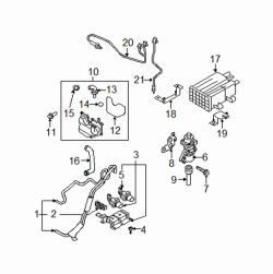 Mazda CX-7  Rr oxygen sensor | Mazda OEM Part Number L556-18-861A