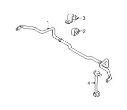 Mazda CX-7 Left Stabilizer bar bracket | Mazda OEM Part Number L206-34-155A