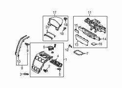 Mazda CX-7  Center panel screw | Mazda OEM Part Number 9986-50-516B