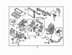 Mazda CX-5  Cover plate | Mazda OEM Part Number KD45-61-A13