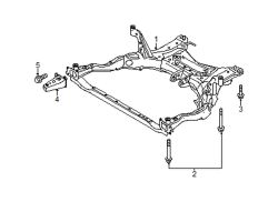 Mazda CX-5 Left Engine cradle mount bolt | Mazda OEM Part Number 9YA0-21-23N