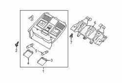 Mazda CX-5  Overhead console screw | Mazda OEM Part Number 9986-50-512