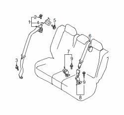 Mazda CX-5 Left Mount bracket | Mazda OEM Part Number KD46-57-78X