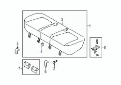 Mazda CX-5  Cushion assy bolt | Mazda OEM Part Number 9YA0-21-01L