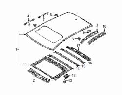 Mazda CX-5 Left Gusset | Mazda OEM Part Number KD53-71-635