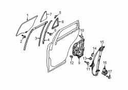 Mazda CX-5 Left Carrier assy grommet | Mazda OEM Part Number GJ6A-58-975