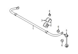 Mazda CX-5 Left Stabilizer bar bushing | Mazda OEM Part Number KD31-28-156D