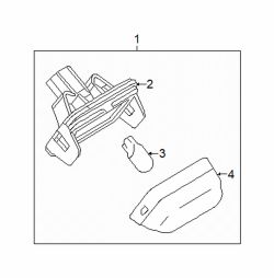 Mazda CX-5 Right Socket | Mazda OEM Part Number GJ6A-51-272B