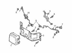 Mazda CX-5 Rear Inner Parking Aid Sensor | Mazda OEM Part Number GMK6-67-UC1-33