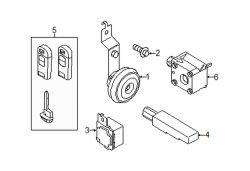 Mazda CX-5  Keyless Entry Receiver | Mazda OEM Part Number KD33-67-5D4A