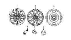 Mazda CX-5  Wheel | Mazda OEM Part Number 9965-25-7090