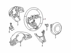 Mazda CX-5  Steering Wheel Back Cover | Mazda OEM Part Number B63C-32-049-02