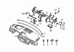 Mazda CX-5  Instrument Panel Nut | Mazda OEM Part Number B092-60-408