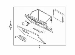 Mazda CX-5  Glove Box Latch Screw | Mazda OEM Part Number 9986-50-412
