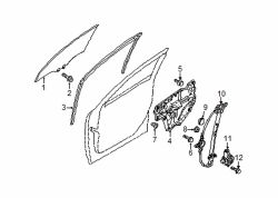 Mazda CX-5  Door Panel Carrier Clip | Mazda OEM Part Number GD7A-50-EA1
