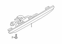 Mazda CX-5 Rear Center High Mount Stop Light | Mazda OEM Part Number K123-51-580