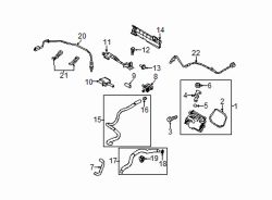 Mazda CX-30  Vapor Canister Purge Solenoid Bolt | Mazda OEM Part Number 9979-60-508
