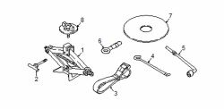 Mazda CX-30 Rear Rearward Tow Hook | Mazda OEM Part Number KD53-50-EJ2B