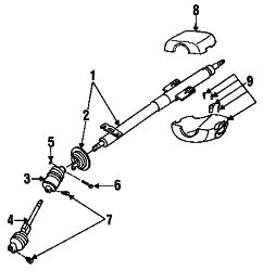 Mazda RX-7  Intermed shaft bolt | Mazda OEM Part Number B455-32-099B