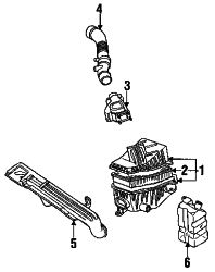 Mazda MX-3  Air duct | Mazda OEM Part Number B66S-13-220